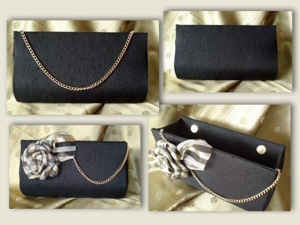 Clutch e Tiracolo Pure Black